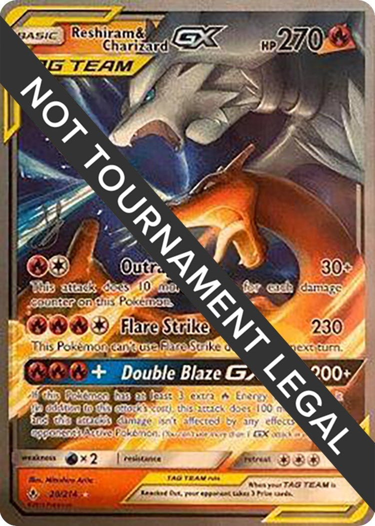 Image for Reshiram & Charizard GX - 2019 (Henry Brand) (20/214) - Pokemon