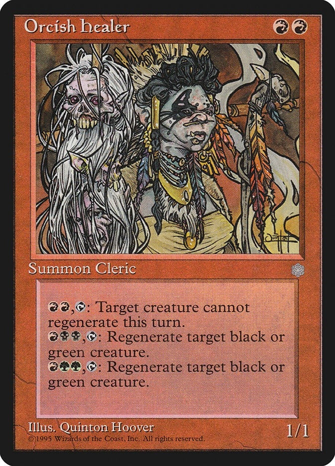 Image for Orcish Healer - Magic: The Gathering