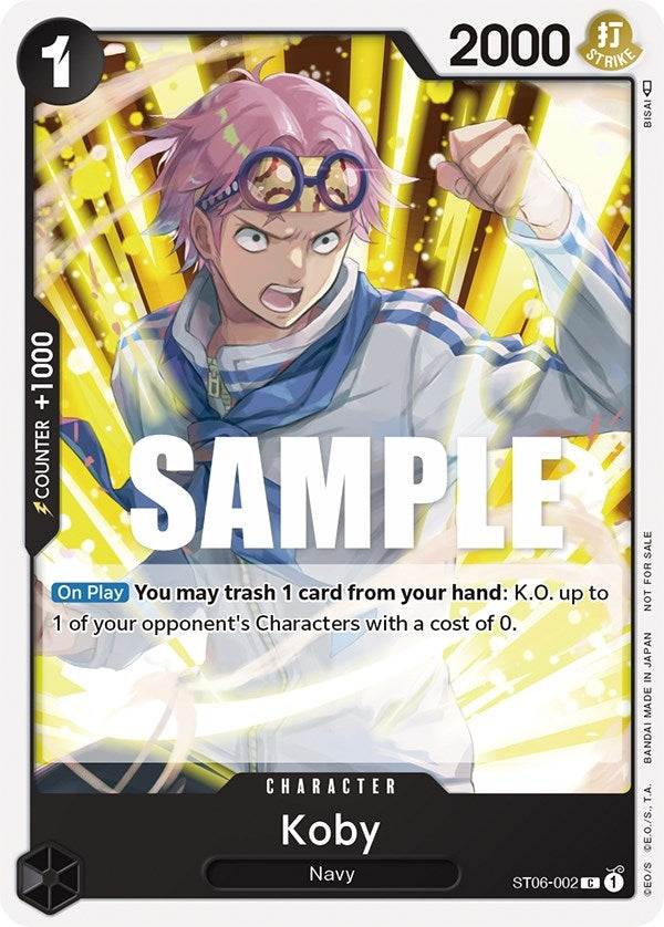 Image for Koby (Promotion Pack 2023) (ST06-002) - One Piece Card Game