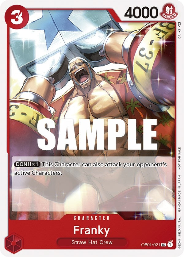 Image for Franky (Tournament Pack Vol. 2) (OP01-021) - One Piece Card Game