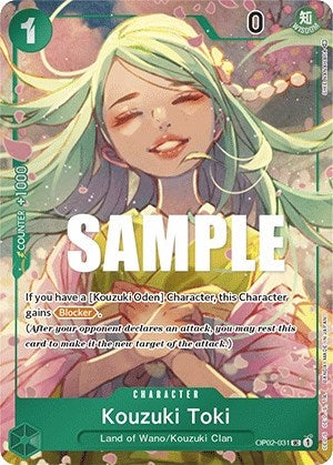 Image for Kouzuki Toki (Box Topper) (OP02-031) - One Piece Card Game