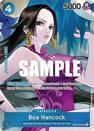 Image for Boa Hancock (Box Topper) (OP02-059) - One Piece Card Game