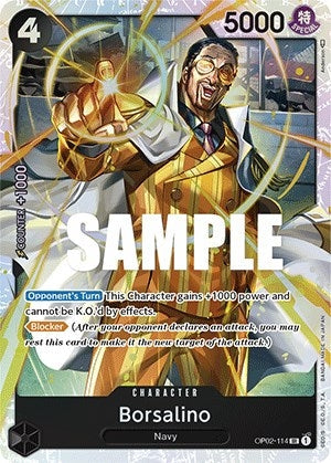 Image for Borsalino (OP02-114) - One Piece Card Game