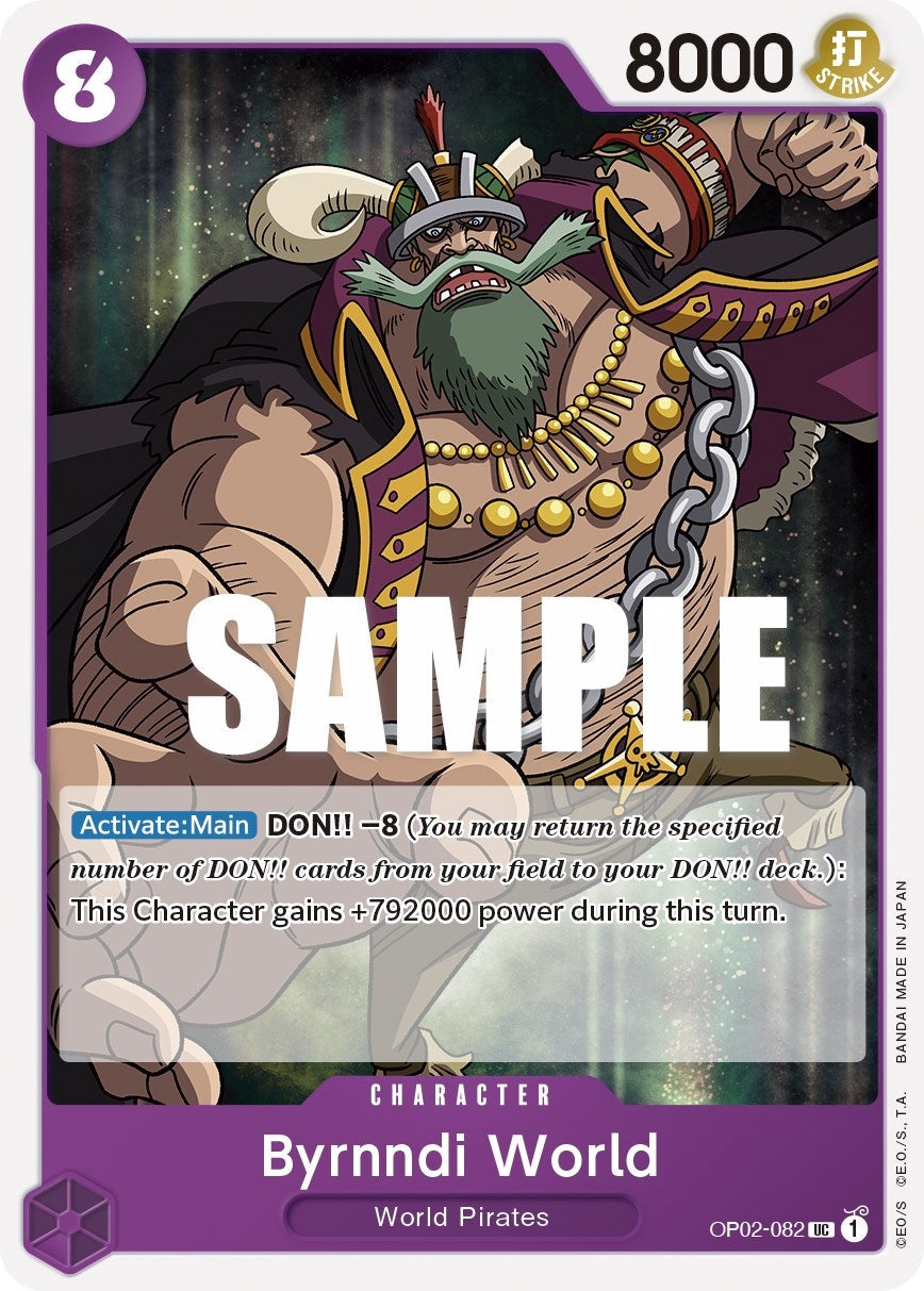Image for Byrnndi World (OP02-082) - One Piece Card Game