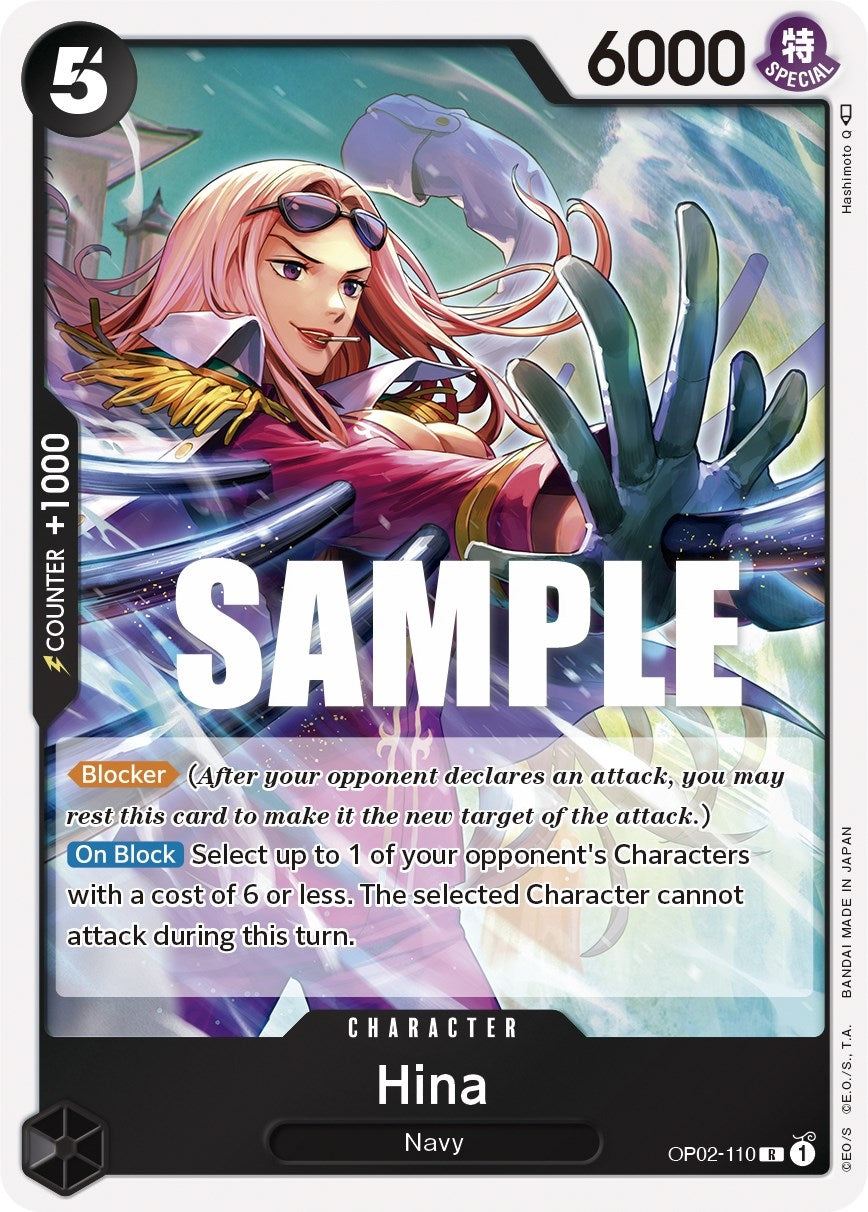 Image for Hina (OP02-110) - One Piece Card Game
