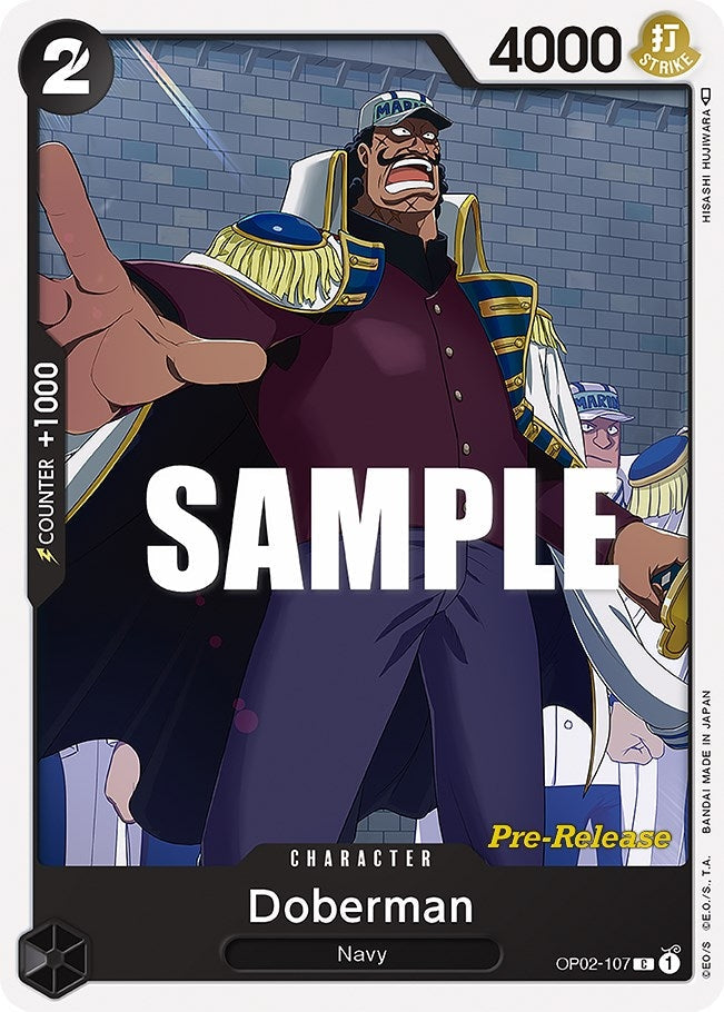Image for Doberman (OP02-107) - One Piece Card Game