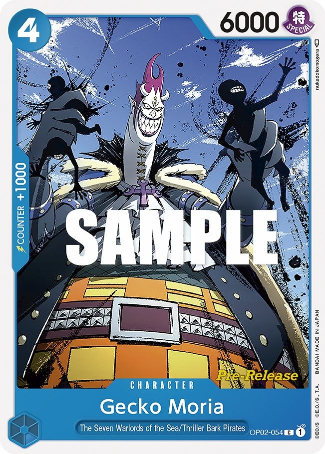 Image for Gecko Moria (OP02-054) - One Piece Card Game
