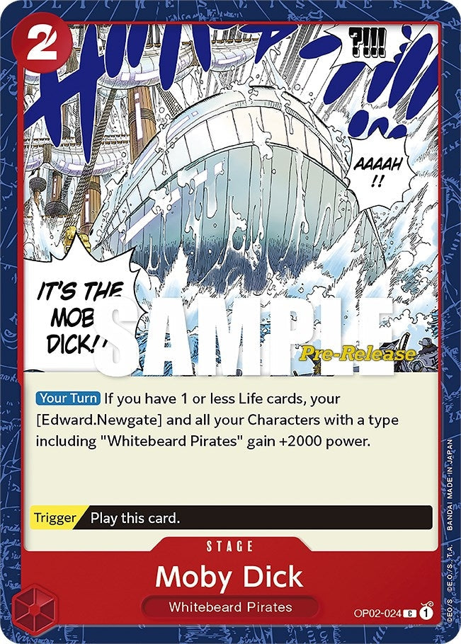 Image for Moby Dick (OP02-024) - One Piece Card Game