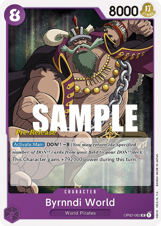 Image for Byrnndi World (OP02-082) - One Piece Card Game