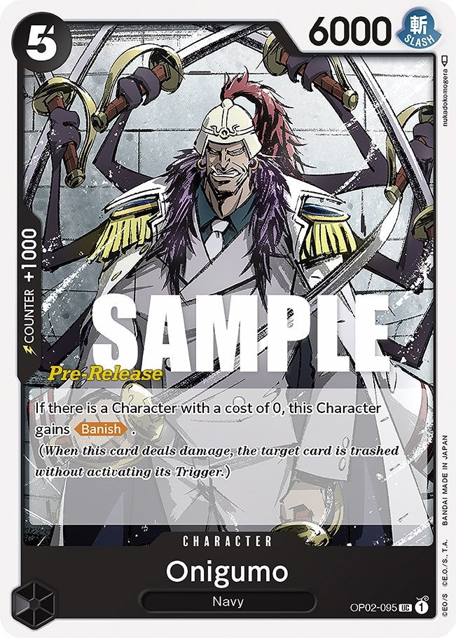 Image for Onigumo (OP02-095) - One Piece Card Game