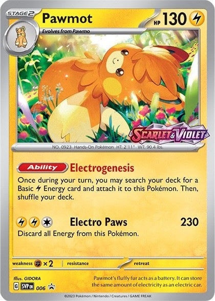 Image for Pawmot - 006 (Prerelease) (006) - Pokemon