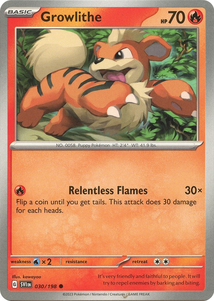 Image for Growlithe (030/198) - Pokemon