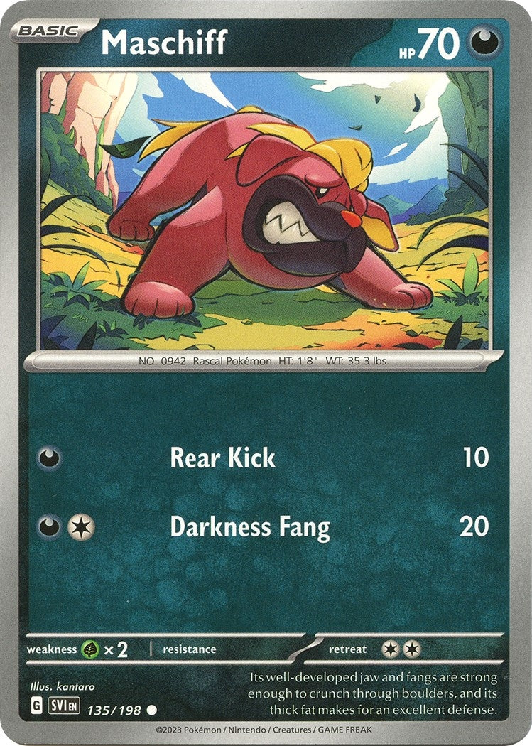 Image for Maschiff (135/198) - Pokemon