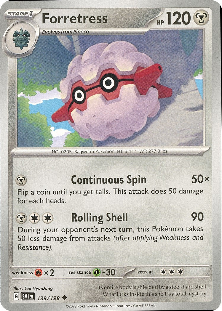 Image for Forretress (139/198) - Pokemon