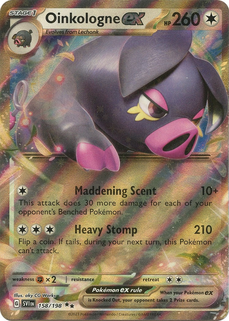 Image for Oinkologne ex (158/198) - Pokemon