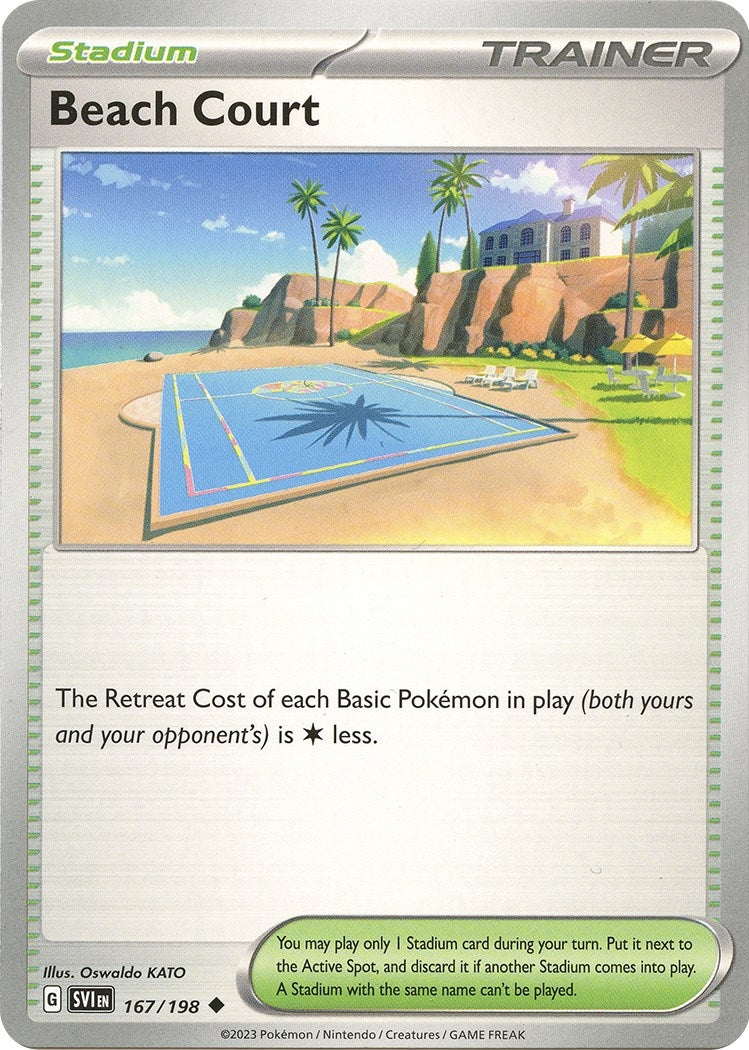 Image for Beach Court (167/198) - Pokemon