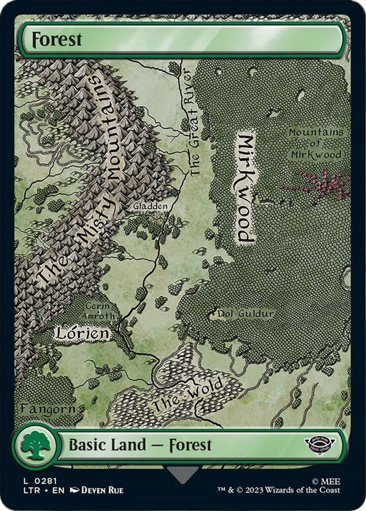 Image for Forest (0281) (281) - Magic: The Gathering