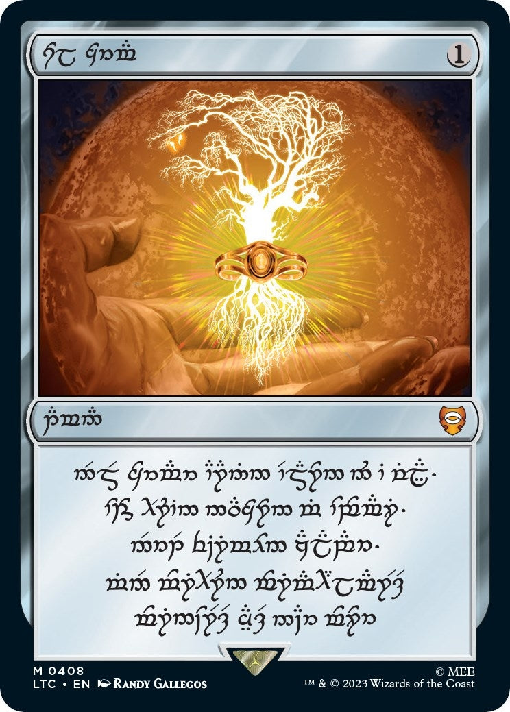 Sol Ring - Elven (0408) (408)