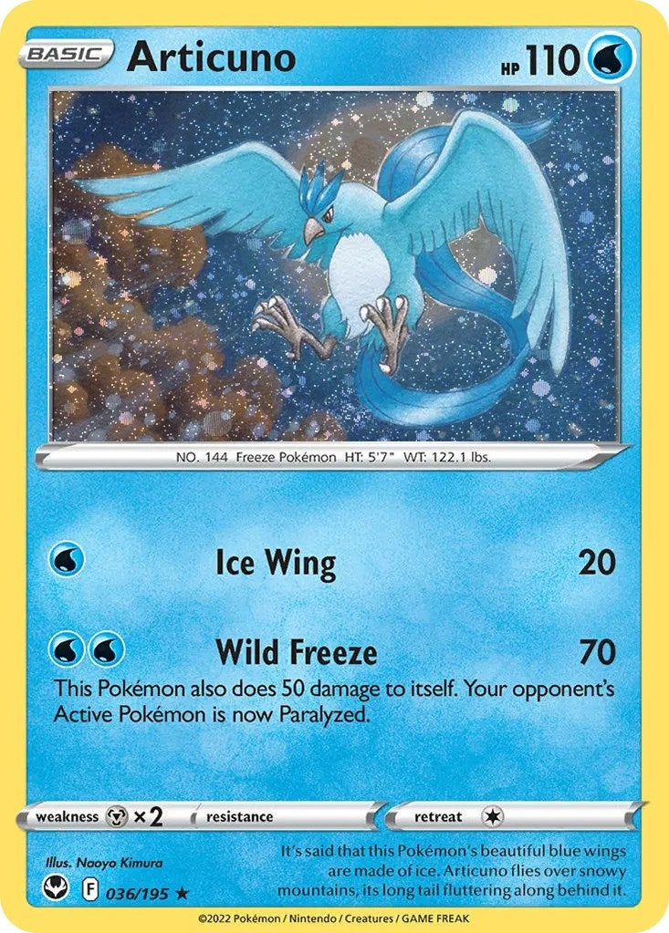 Image for Articuno (Cosmos Holo) (036/195) - Pokemon