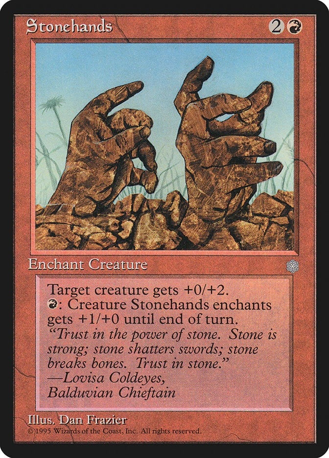 Image for Stonehands - Magic: The Gathering