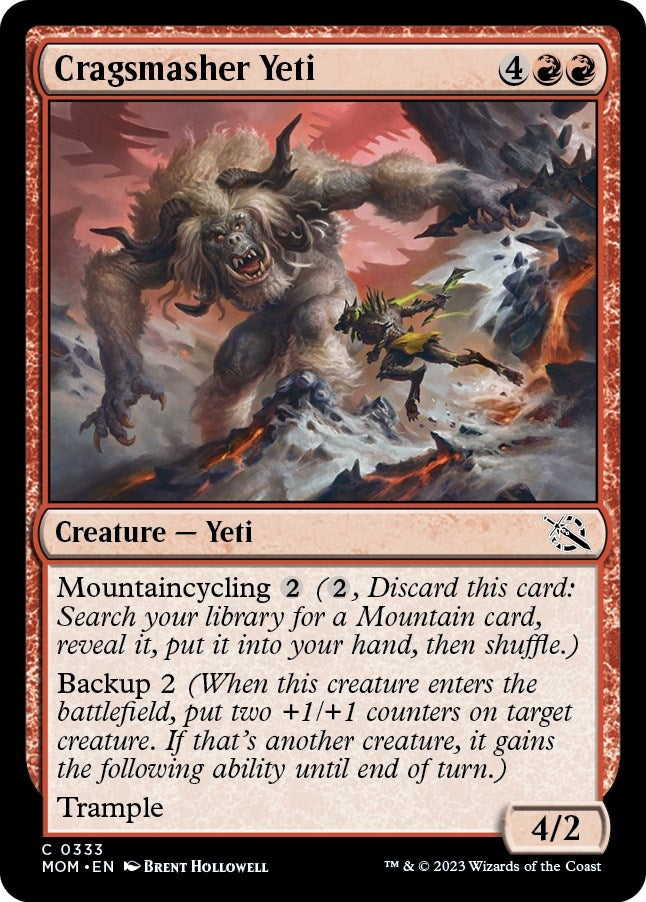 Image for Cragsmasher Yeti (333) - Magic: The Gathering