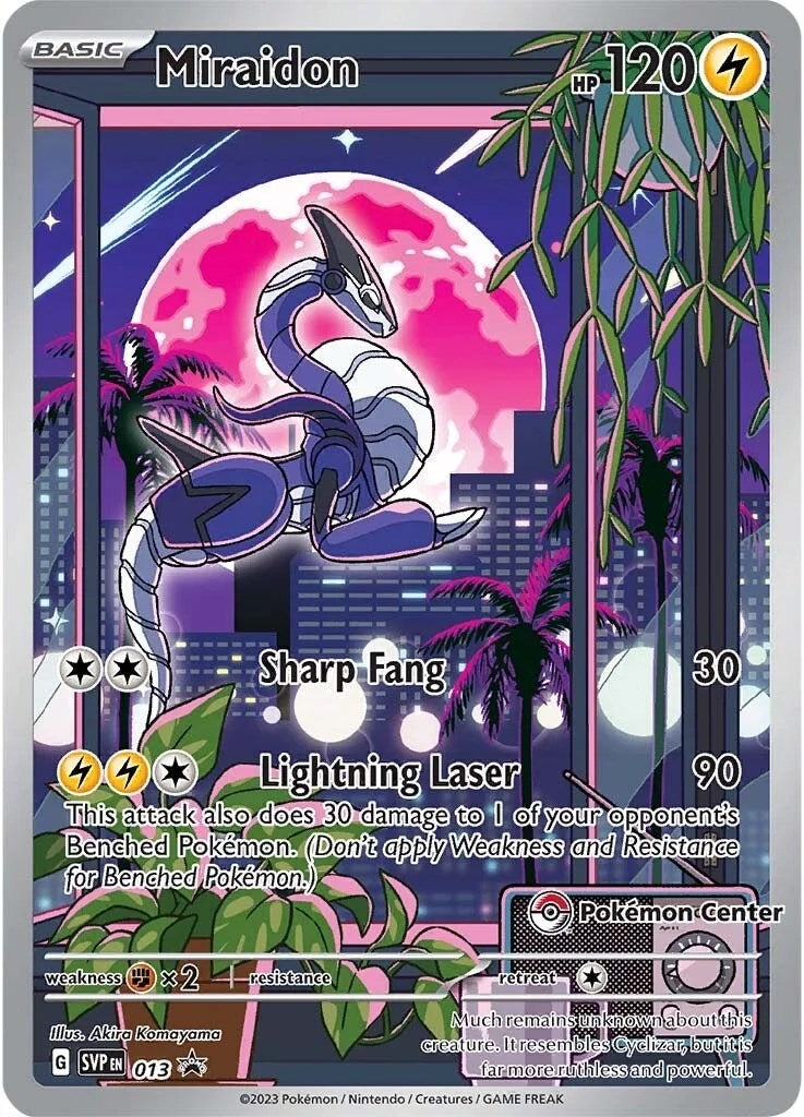 Image for Miraidon - 013 (Pokemon Center Exclusive) (013) - Pokemon