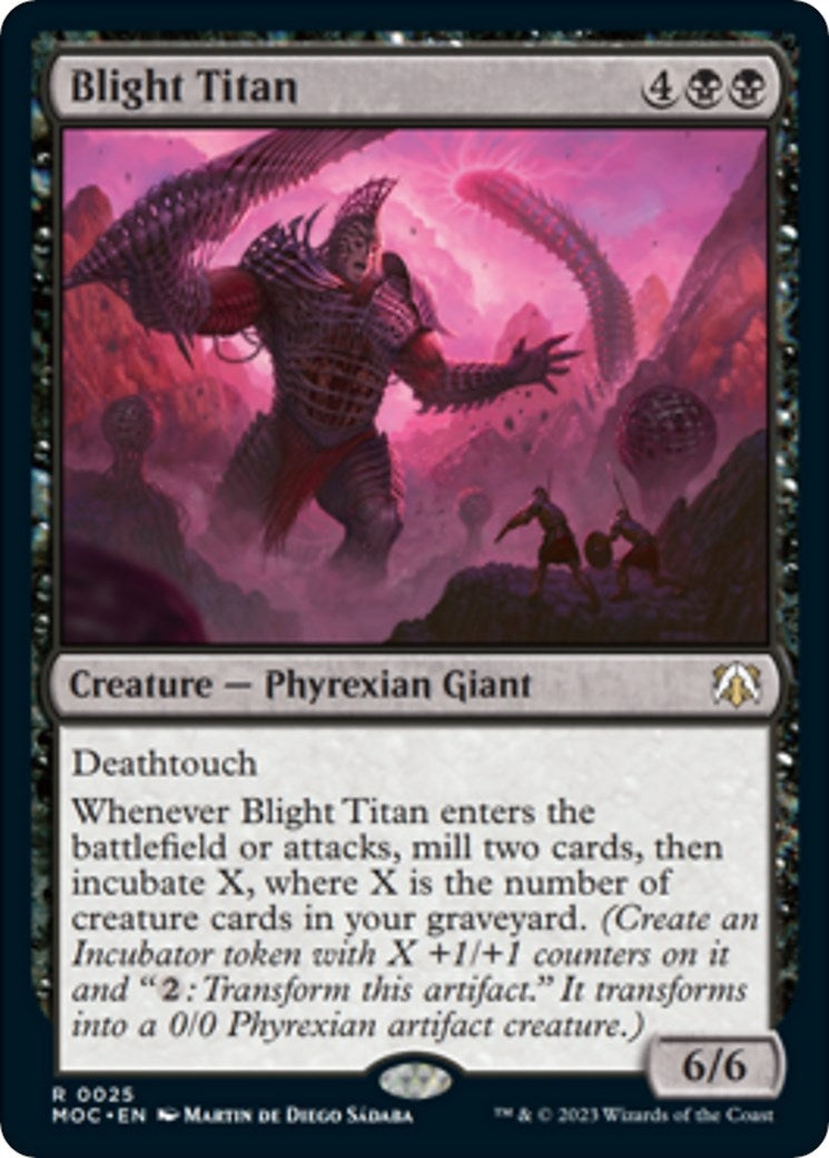 Image for Blight Titan (25) - Magic: The Gathering