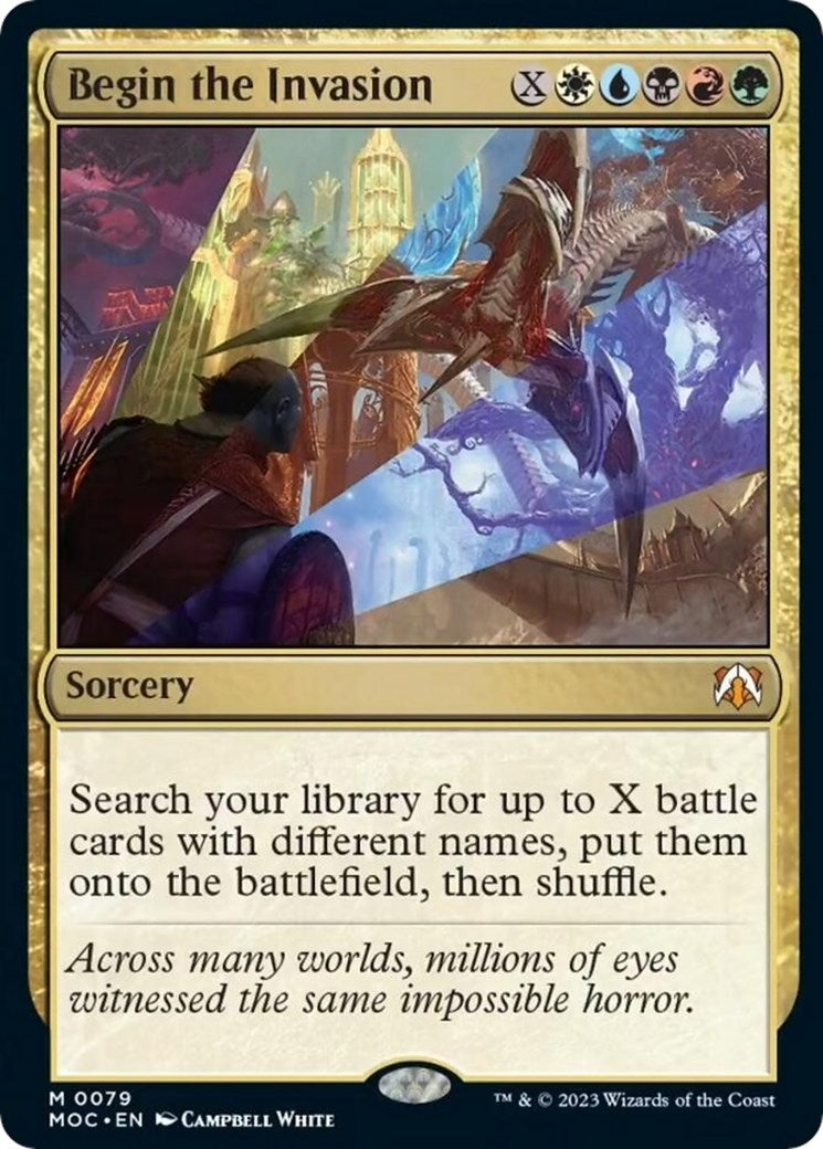 Image for Begin the Invasion (79) - Magic: The Gathering