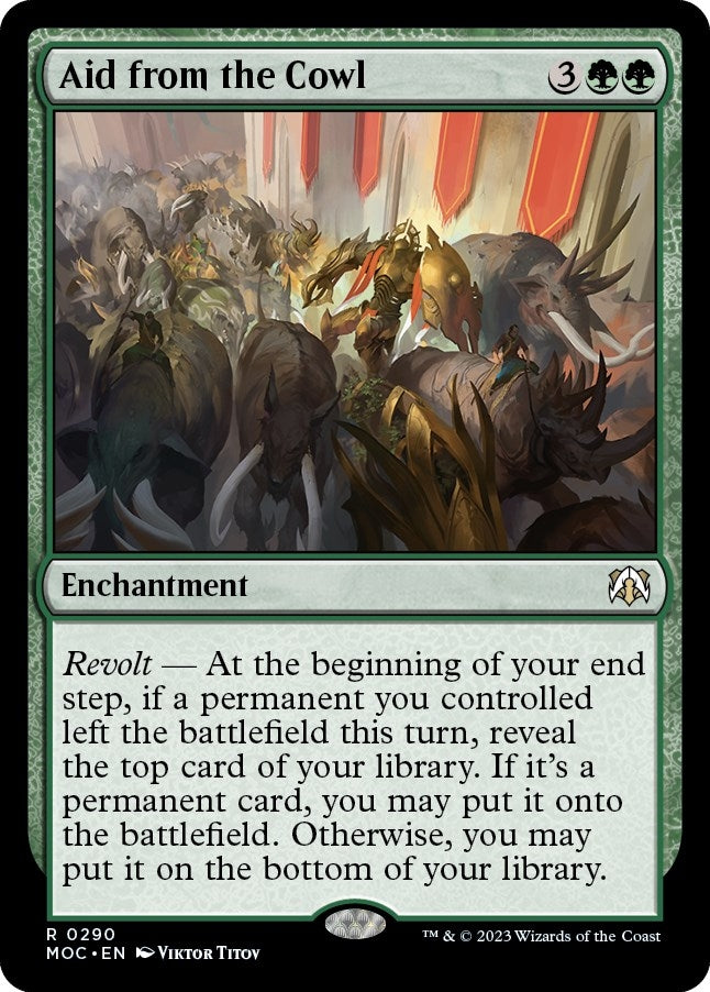 Aid from the Cowl (290)