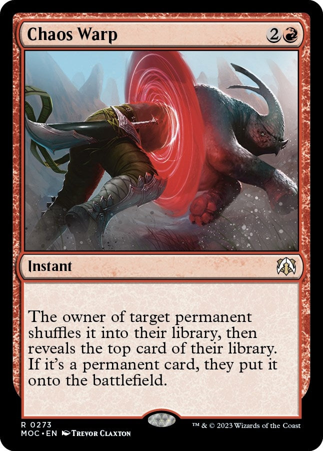Image for Chaos Warp (273) - Magic: The Gathering