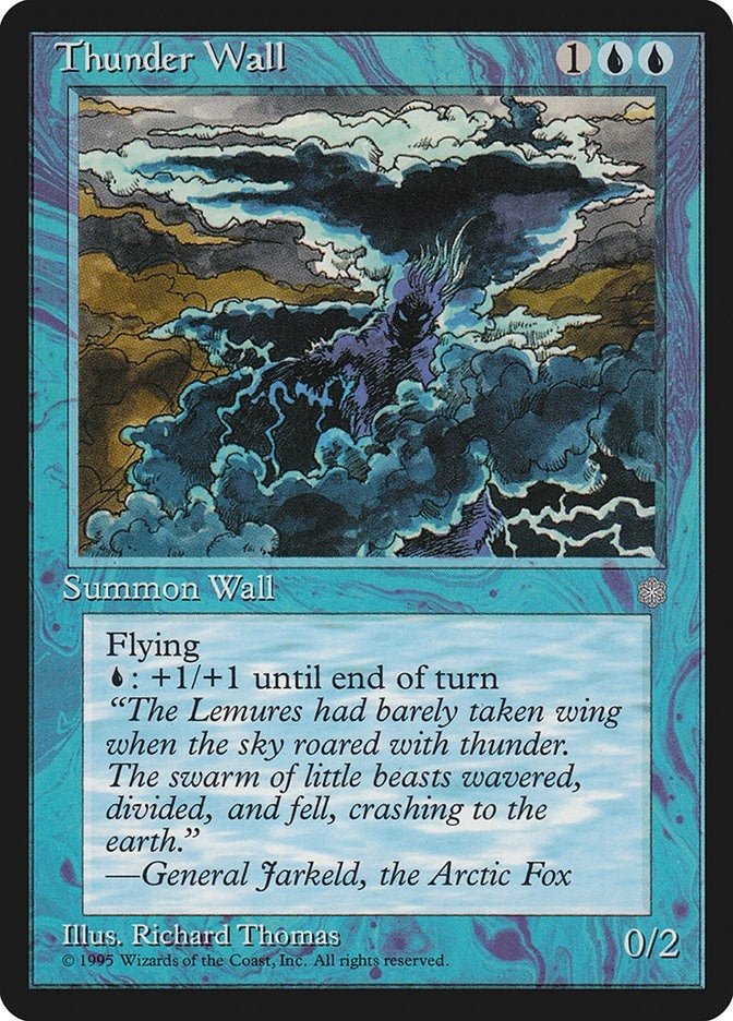Image for Thunder Wall - Magic: The Gathering