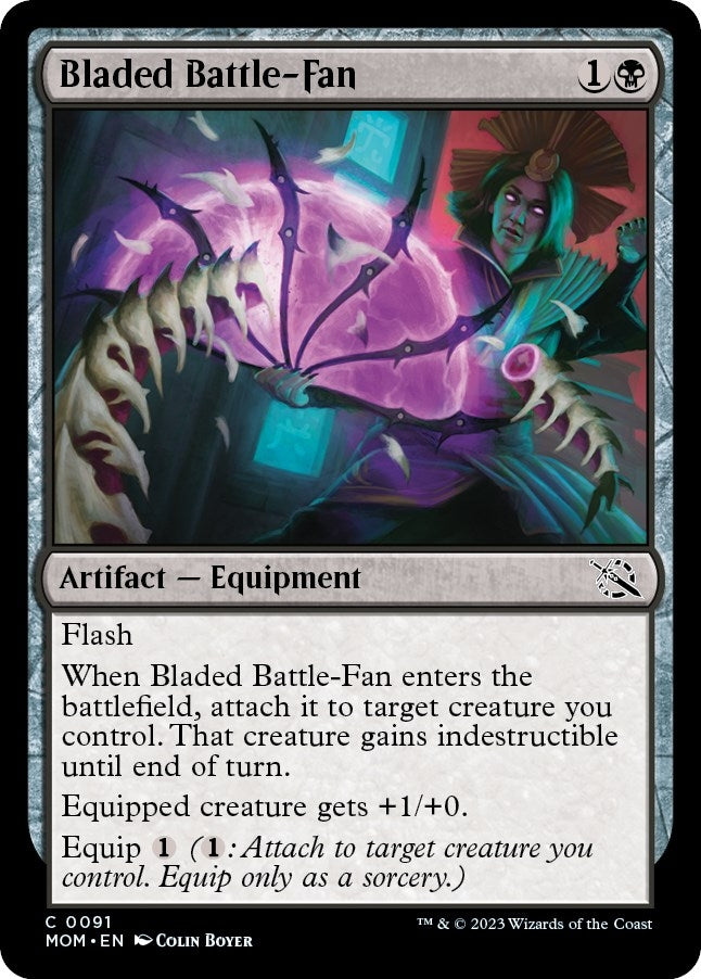 Image for Bladed Battle-Fan (91) - Magic: The Gathering