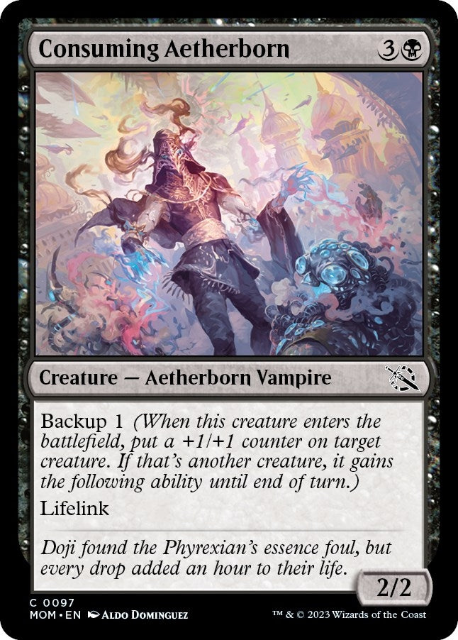 Image for Consuming Aetherborn (97) - Magic: The Gathering