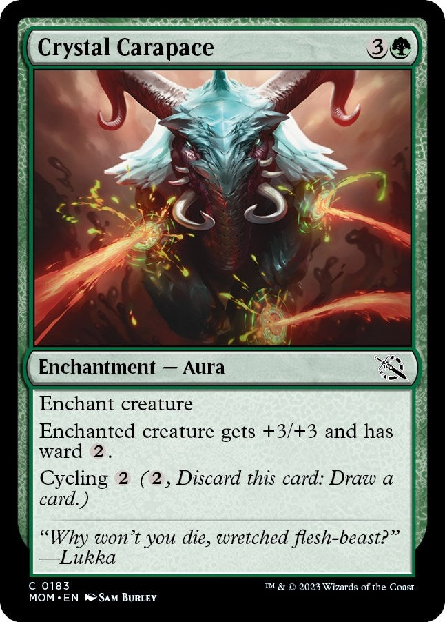 Image for Crystal Carapace (183) - Magic: The Gathering