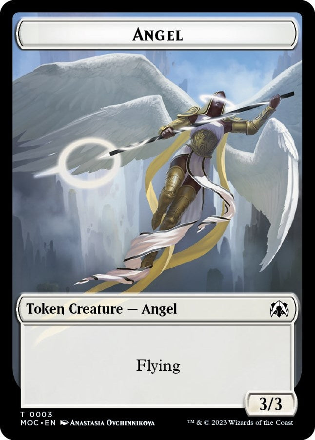 Angel // Demon Double-Sided Token (3 // 18)