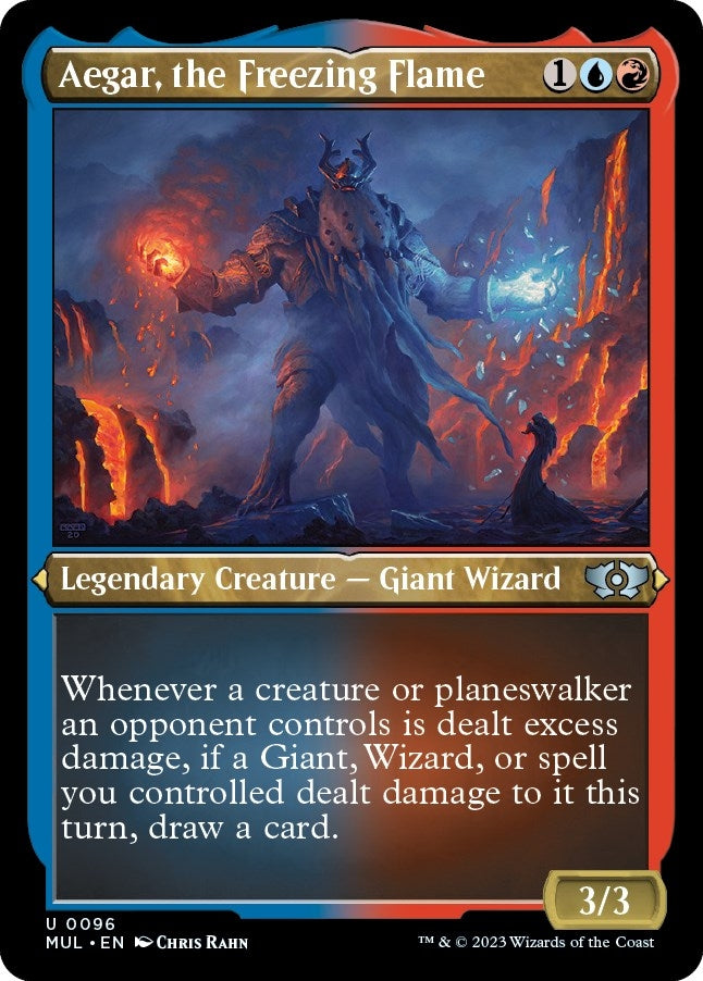 Aegar, the Freezing Flame (Foil Etched) (96)