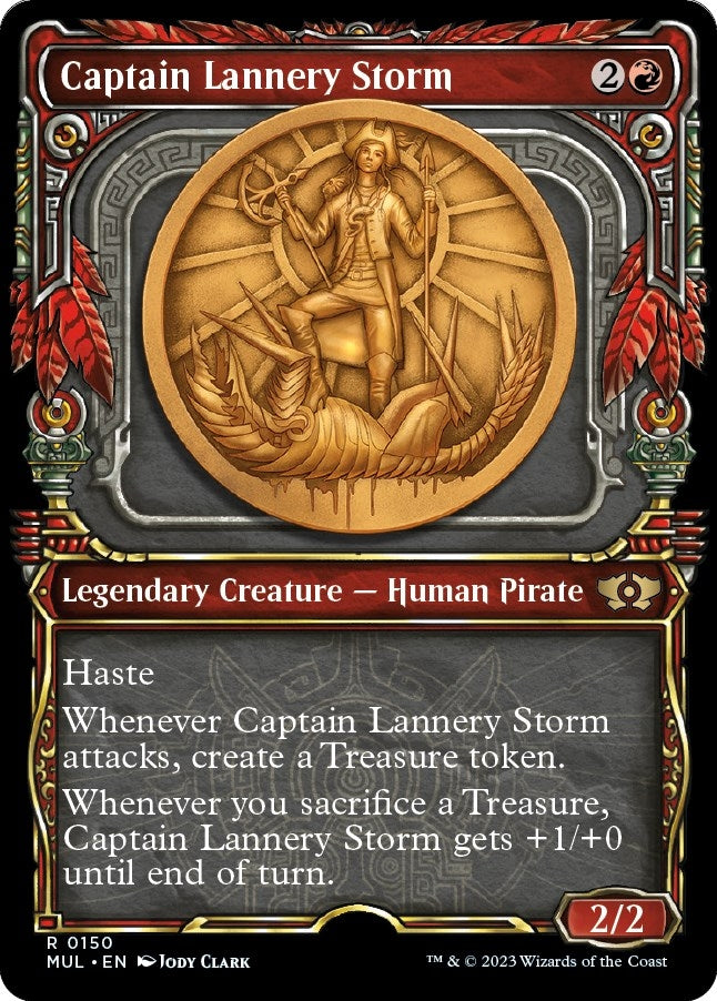 Image for Captain Lannery Storm (Halo Foil) (150) - Magic: The Gathering