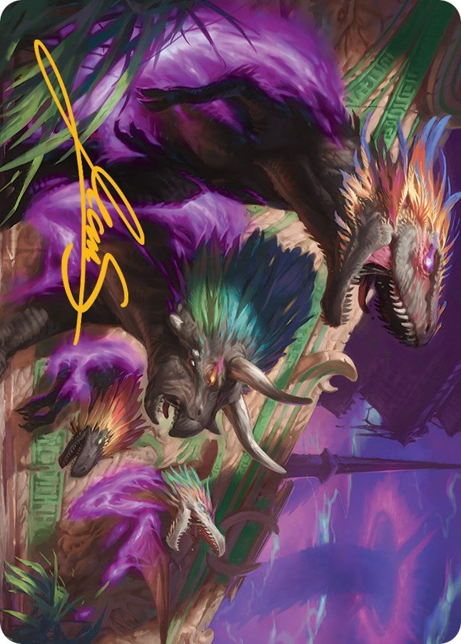 Image for Burning Sun's Fury Art Card (Gold-Stamped Signature) (29) - Magic: The Gathering