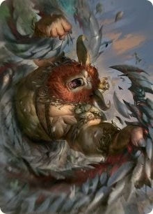 Image for Borborygmos and Fblthp Art Card (42/81) (42) - Magic: The Gathering