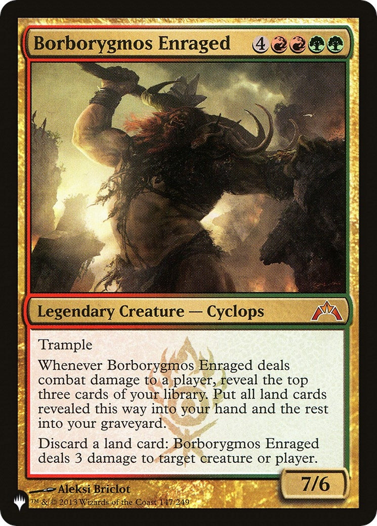 Image for Borborygmos Enraged (147/249) - Magic: The Gathering