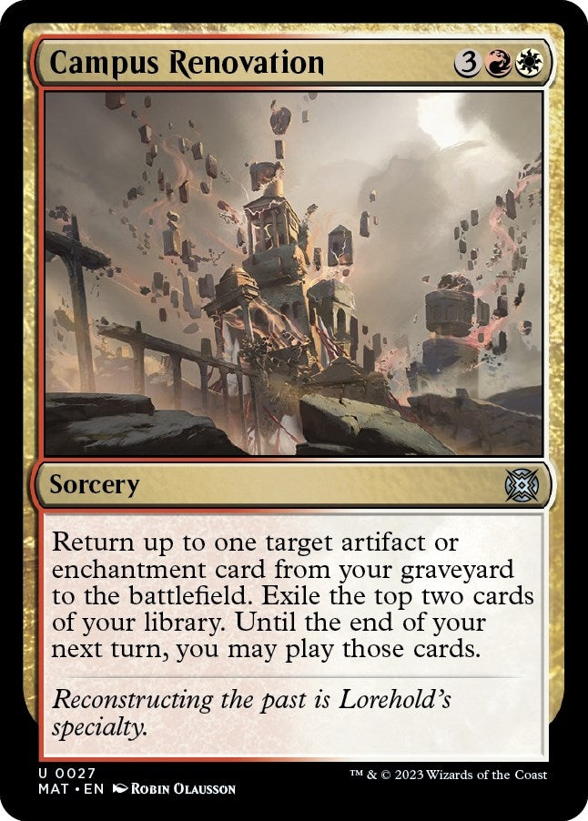 Image for Campus Renovation (27) - Magic: The Gathering