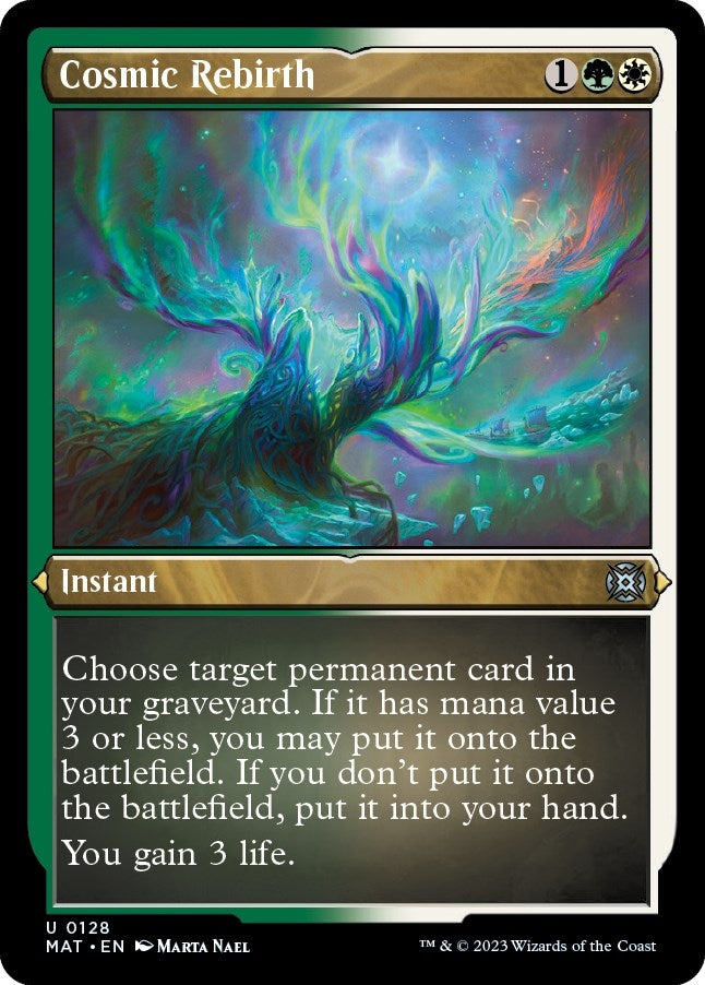 Image for Cosmic Rebirth (Foil Etched) (128) - Magic: The Gathering