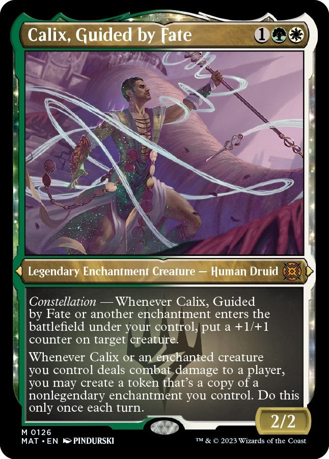 Image for Calix, Guided by Fate (Foil Etched) (126) - Magic: The Gathering