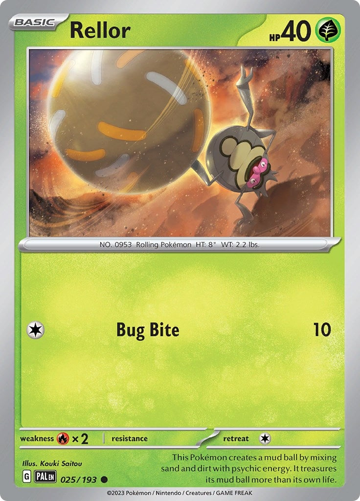 Image for Rellor (025/193) - Pokemon