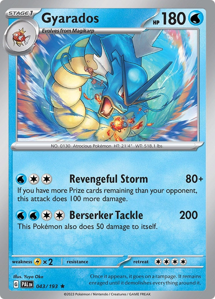 Image for Gyarados (043/193) - Pokemon