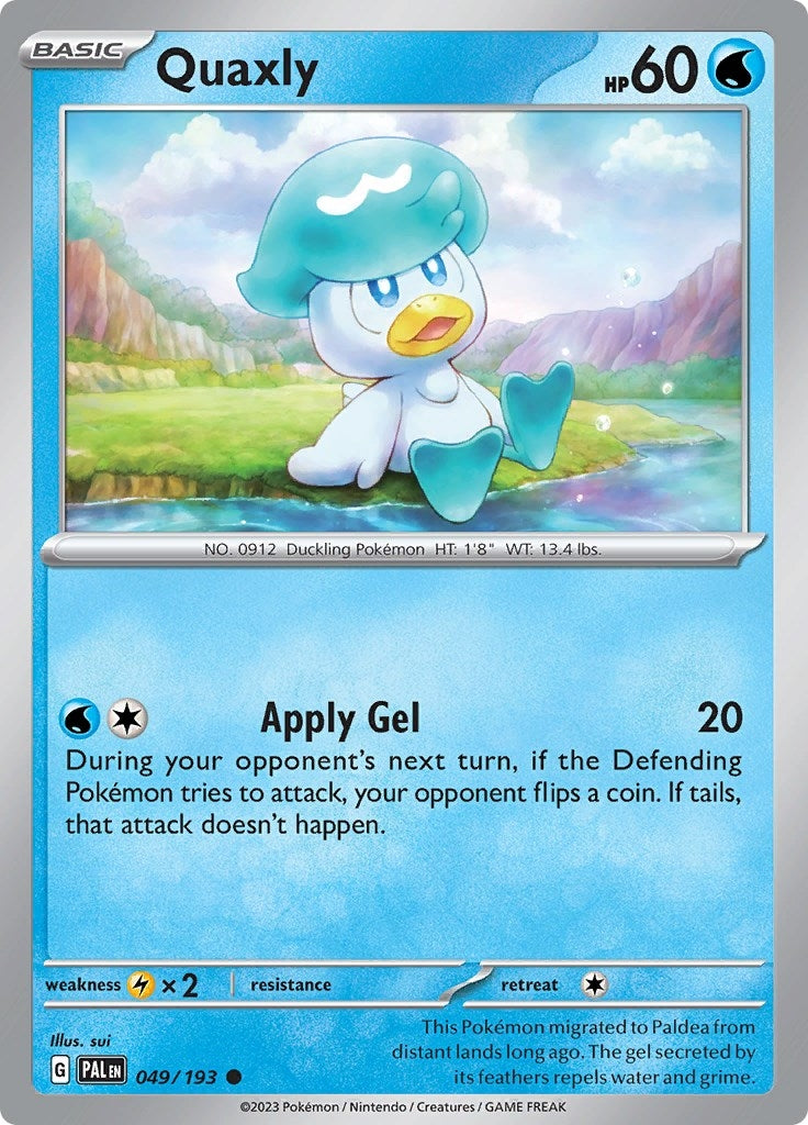 Image for Quaxly (049/193) - Pokemon