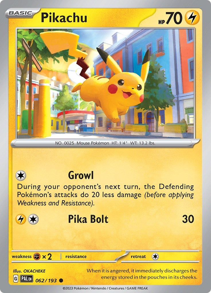 Image for Pikachu (062/193) - Pokemon