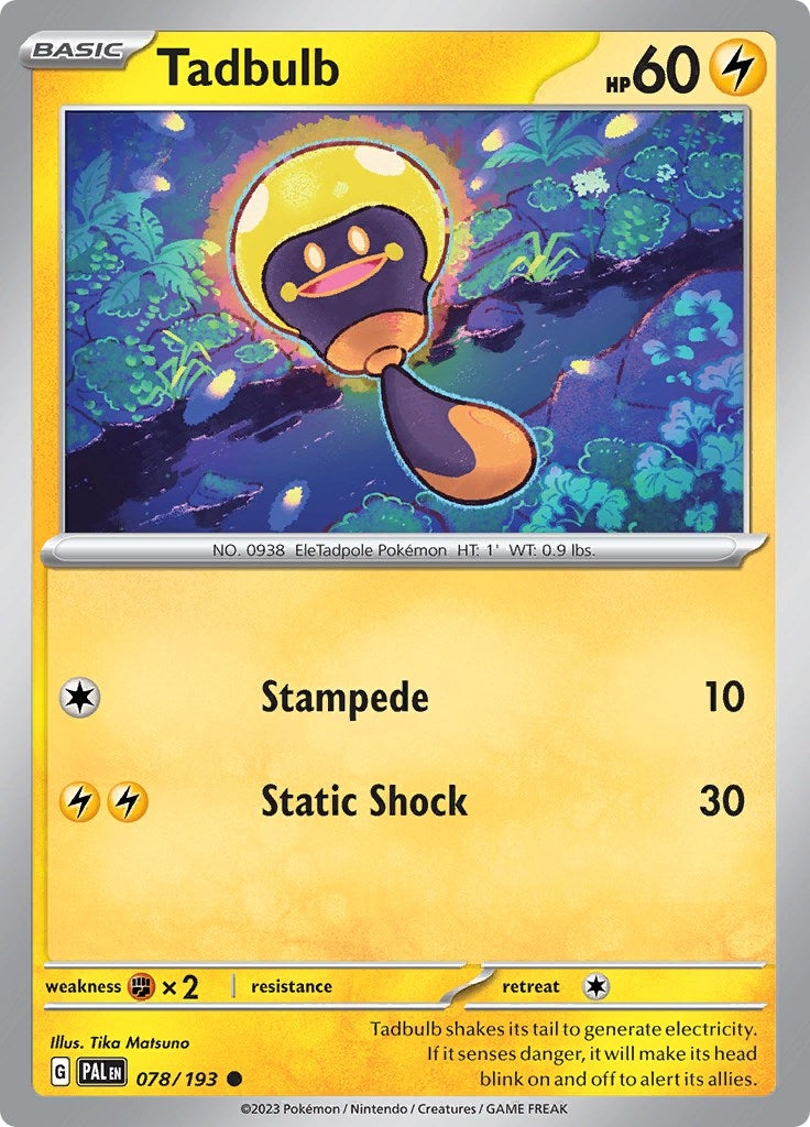 Image for Tadbulb (078/193) - Pokemon