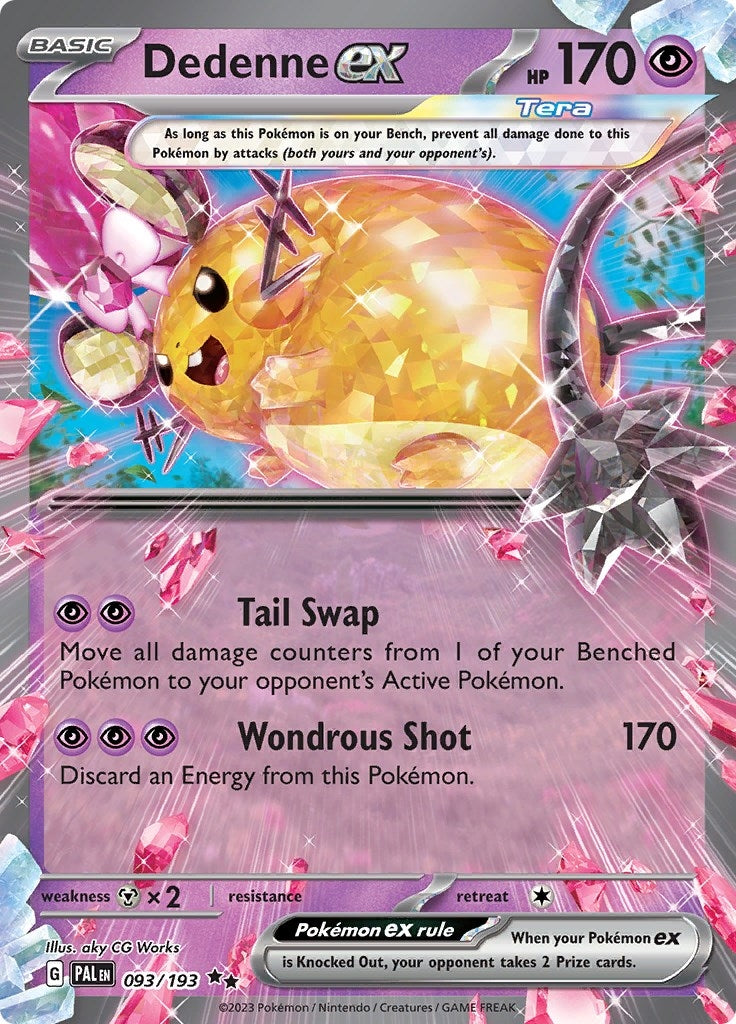 Image for Dedenne ex (093/193) - Pokemon