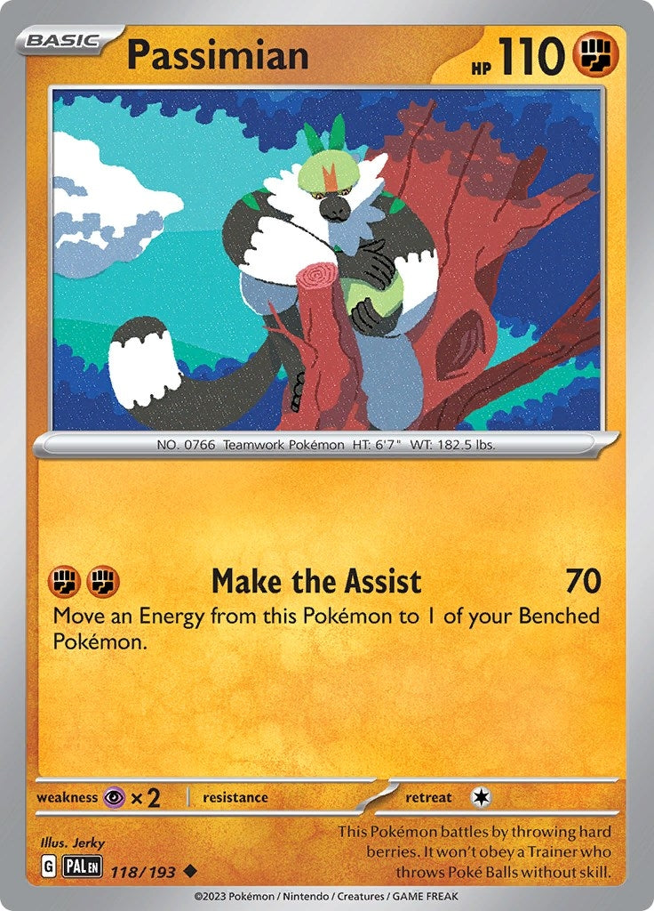 Image for Passimian (118/193) - Pokemon